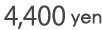 4,400yen